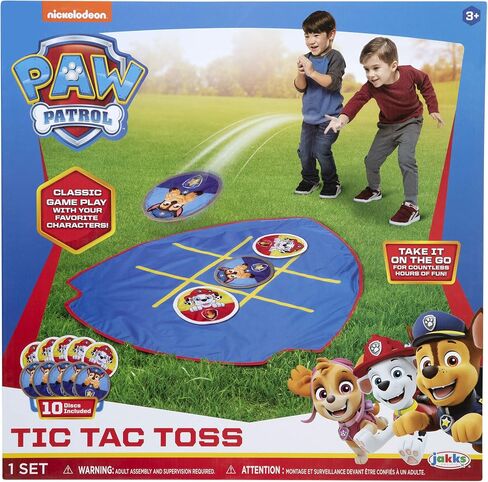 Paw Patrol Tic Tac Toe Toss Game for Indoor & Outdoor Play! in Saudi Arabia