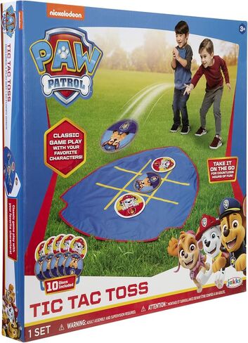 Paw Patrol Tic Tac Toe Toss Game for Indoor & Outdoor Play! in Saudi Arabia