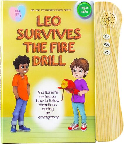 Leo Starts a Conversation - Interactive Sound Books for Kids (Behavior Series), Hardcover Childrens Books on Social Skills & Emotional Regulation by Big Heart Toys in Saudi Arabia