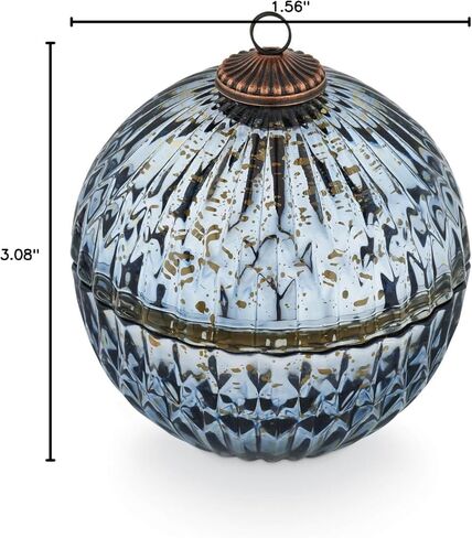 ILLUME Mercury Ornament Green Candle, Balsam & Cedar in Kuwait