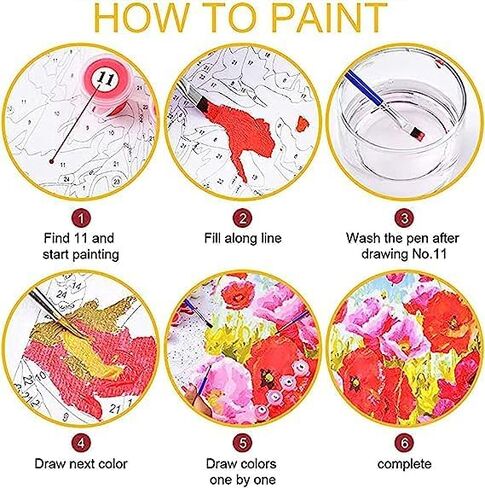 Tucocoo Colorful Graffiti Girl Paint by Numbers Oil Painting for Adults Kids Paint by Number Paint by Numbers for Adults Beginner Banksy DIY Paint Number Kits for Home Wall Decor16 x20 inch Frameless in Saudi Arabia