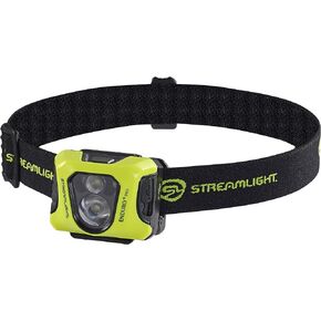 Streamlight 61435 Enduro Pro USB Rechargeable Multi-Function Head Lamp with Elastic Head Strap, Yellow