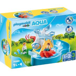 Playmobil 1.2.3 Aqua Water Wheel Carousel