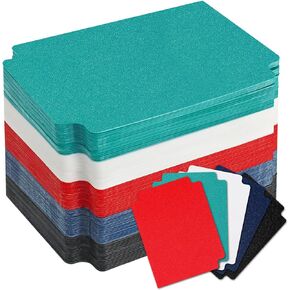 100 Pcs Card Dividers Multicolor Trading Card Separators Sport Baseball Card Sorting Standard Size Card Divider Trading Card Page Dividers for Games Card, 2.7 x 3.8 Inch
