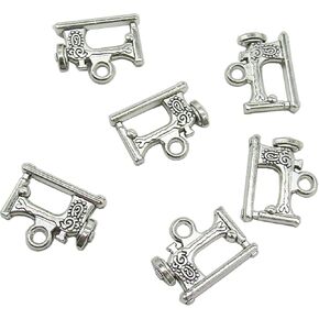 30 قطعة من أدوات الخياطة الفضية لآلة الخياطة لصنع المجوهرات وقلادة السوار in Kuwait