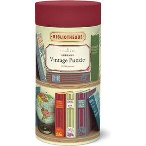 Cavallini 1000 Piece Puzzle, Library Books (PZL/Book)