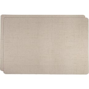 HARFINGTON 2Pcs Fabric Repair Patch 7.8"x11.8" Fine Linen Self-Adhesive Patch for Sofa Clothing Cushion Pillow, Beige