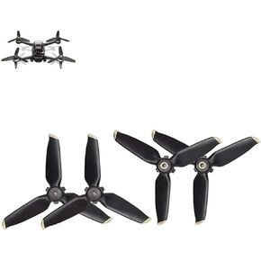 4pcs Propellers for DJI FPV Combo, FPV Racing Drone Propellers Blades Compatible with DJI FPV Combo Silver