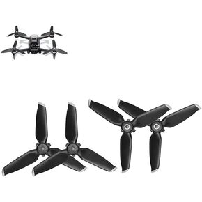 4pcs Propellers for DJI FPV Combo, FPV Racing Drone Propellers Blades Compatible with DJI FPV Combo Silver