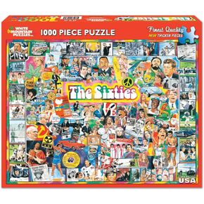 White Mountain Puzzles The Sixties - 1000 Piece Jigsaw Puzzle