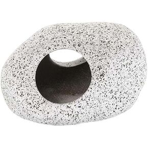 Kopida Stackable Aquarium Decoration Rock Caves Aquarium Decorations, Purple Sand Fish Tank Hideout Cave Stone Ornaments Hideaway Tunnel for Fish Shrimp, 8.3x6.7x5.5cm.