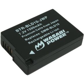Wasabi Power Battery for Panasonic DMW-BLD10, DMW-BLD10E, DMW-BLD10PP and Panasonic Lumix DMC-G3, DMC-GF2, DMC-GX1