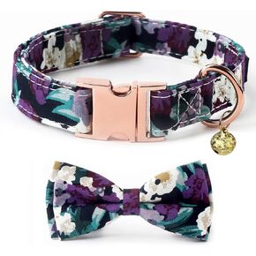 Premium Dog Collar, Cute Dog Collars Luxury Style, Durable Pet Collars with Metal Buckle Safety for Medium Dogs …