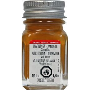 Testor's 1166TT 1/4 Oz Brown Flat Enamel Hobby Paint