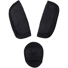 3Pack Seatbelt Pillow Car Seat Belt Covers for Kids, Adjust Vehicle Shoulder Pads Safety Belt Protector Cushion Plush Soft Auto Seat Belt Strap Cover Headrest Neck Support for Children Baby
