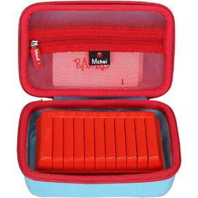 Mchoi Hard Case Suitable for Winning Moves Rack-O Retro Package Card Game, Waterproof Shockproof Card Game Carrying Protective Case, Case Only