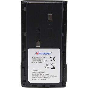 Aimtobest KNB-15A KNB-15H 2100mAh Ni-MH Battery Compatible for TK-260 TK-260G TK-270G TK-272G TK-360 TK-370G TK-372G TK-2100 TK-2102 TK-2107 TK-3100 TK-3101 TK-3102 TK-3107 KNB-14 KNB-15