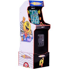 ARCADE1UP- لعبة الأركيد التراثية من بانداي نامكو إصدار PAC-Mania، تتضمن الأجهزة والجهاز in Kuwait
