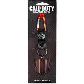 Call of Duty: Black Ops 4 Logo & Keychain Compass Navigation Set | Includes Thermometer, Compass, & Black Ops 4 Shield Emblem