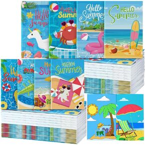 40 Pcs Coloring Books Party Favor for Kids Coloring Book Set Mini Small Color Booklets Goodie Bag Stuffers Gift Classroom Home(Ocean)