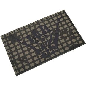 Taifeng مقاس 5 × 3 بوصات كبيرة مموهة ليلية صحراوية بالأشعة تحت الحمراء IR جمجمة هيكل عظمي للإصبع الأوسط رقعة تكتيكية رقعة تثبيت بخطاف دعم (5 بوصات عرض × 3 بوصات ارتفاع) (ليلة الصحراء كامو)، أسود in Kuwait