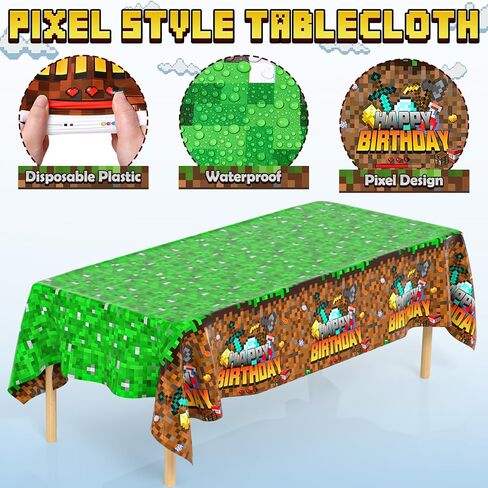 145 قطعة من لوازم ديكورات حفلات أعياد الميلاد للأطفال في سن المراهقة، وقوس بالون من عمال المناجم، وخلفية مفرش المائدة، وجهاز التحكم في ألعاب الفيديو، وبالونات من رقائق النجمة، والبنات والأولاد، وعمال المناجم، وديكورات الحفلات in Kuwait