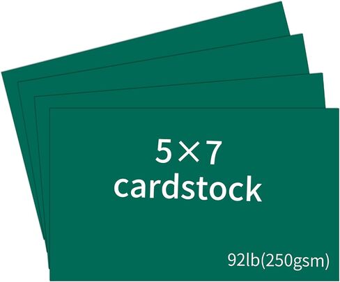 100 حزمة من البطاقات البيضاء مقاس 5x7 بوصة، ورق سميك 250 جرامًا للمتر المربع/92 رطل، بطاقات ثقيلة فارغة للمشروعات اليدوية، والدعوات، وحفلات الزفاف، وبطاقات العمل in Kuwait