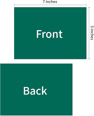 100 حزمة من البطاقات البيضاء مقاس 5x7 بوصة، ورق سميك 250 جرامًا للمتر المربع/92 رطل، بطاقات ثقيلة فارغة للمشروعات اليدوية، والدعوات، وحفلات الزفاف، وبطاقات العمل in Kuwait
