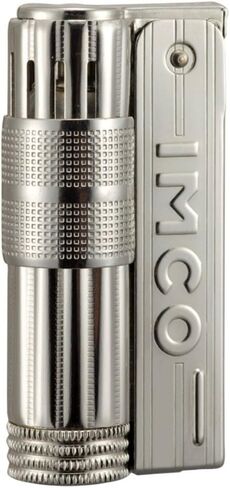 IMCO IM6761391 ولاعة زيت فلينت، Imco Super 6700P، مع شعار، فضي in Saudi Arabia