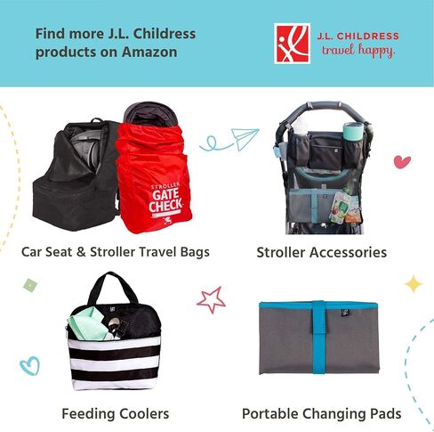 جي إل تشايلدريس بال، جيب ولعبة حامي اللهاية، يحافظ على بينكي محميًا ونظيفًا، أساسيات الطفل القابلة للغسل في الغسالة، تناسب 2-3 لهايات، بومة زرقاء in Kuwait