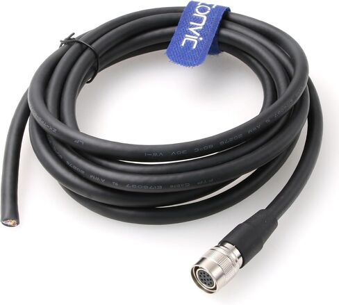 Hirose 12 دبوس أنثى لفتح كابل النهاية للسلك العاري لـ Allied AVT GigE، Sony DXC، Panasonic، Hitachi، Jai، Basler، Dalsa، Teli، Toshiba Camera 1M in Kuwait