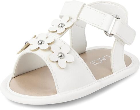The Children's Place Baby-Girl's and Newborn Open Toe Flat Sandals in Saudi Arabia