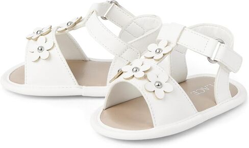 The Children's Place Baby-Girl's and Newborn Open Toe Flat Sandals in Saudi Arabia