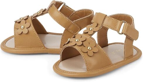 The Children's Place Baby-Girl's and Newborn Open Toe Flat Sandals in Saudi Arabia