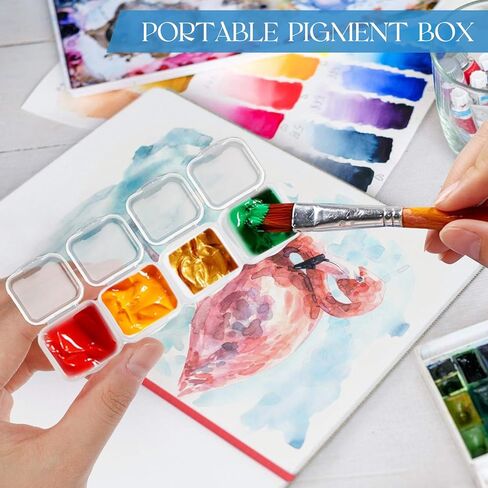 حاويات تخزين الخرز اليدوية من ISKYBOB 112 فتحة، منظم الخرز البلاستيكي، صندوق تخزين أحجار الراين، حقيبة تخزين فنية قابلة للحمل، منظمات تطريز ذات سعة كبيرة لفن الرسم 5D، حرفة يدوية in Kuwait