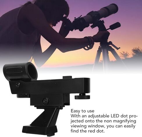 Red Dot Finderscope، Star Pointer Viewfinder، إكسسوارات التلسكوب الفلكي، نطاق مكتشف السطوع، Black StarPointer Pro Finderscope لمراقبة علم الفلك in Kuwait