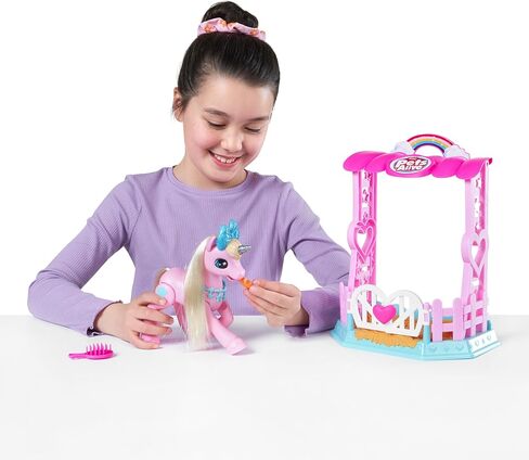 مجموعة اللعب الروبوتية التفاعلية Pets Alive My Magical Pony والبطارية الثابتة من ZURU in Kuwait