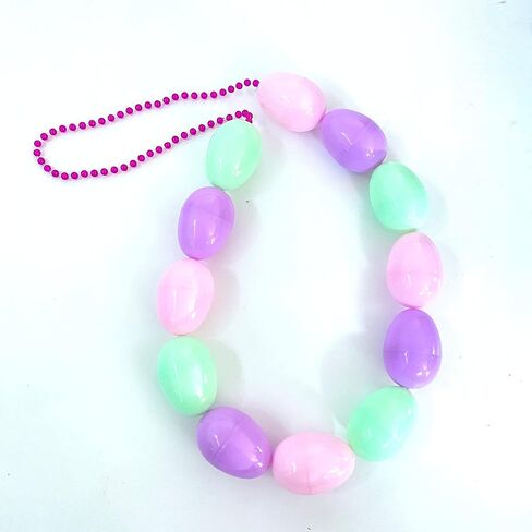 YSPPF عيد الفصح الخرزة القلائد الملونة الخرز القلائد لوازم الحفلات in Kuwait