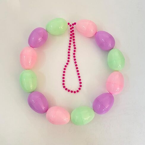 YSPPF عيد الفصح الخرزة القلائد الملونة الخرز القلائد لوازم الحفلات in Kuwait