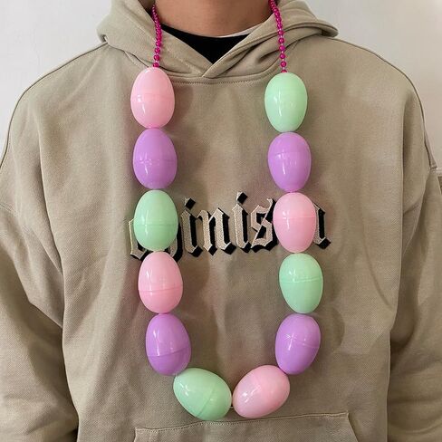 YSPPF عيد الفصح الخرزة القلائد الملونة الخرز القلائد لوازم الحفلات in Kuwait