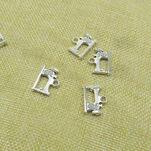 30 قطعة من أدوات الخياطة الفضية لآلة الخياطة لصنع المجوهرات وقلادة السوار in Kuwait