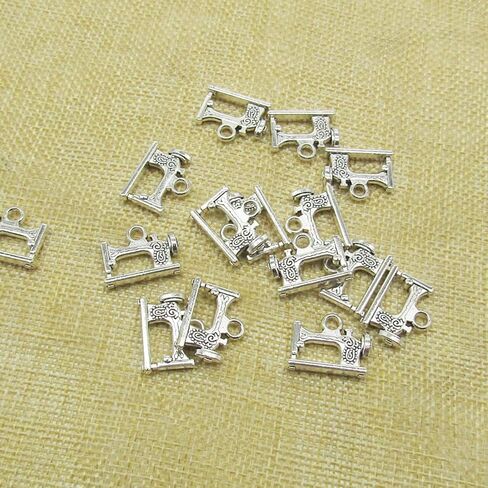 30 قطعة من أدوات الخياطة الفضية لآلة الخياطة لصنع المجوهرات وقلادة السوار in Kuwait