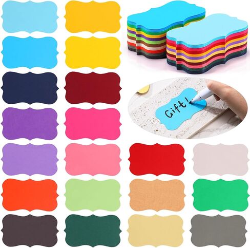 Yexiya 200 Pcs Blank Index Cards Printable Kraft Business Cards Multi Colored Note Cards Colored Flash Cards Colorful Cardstock Notecards for Studying Paper Study Word Card (White,3.5 x 2 Inch) in Kuwait