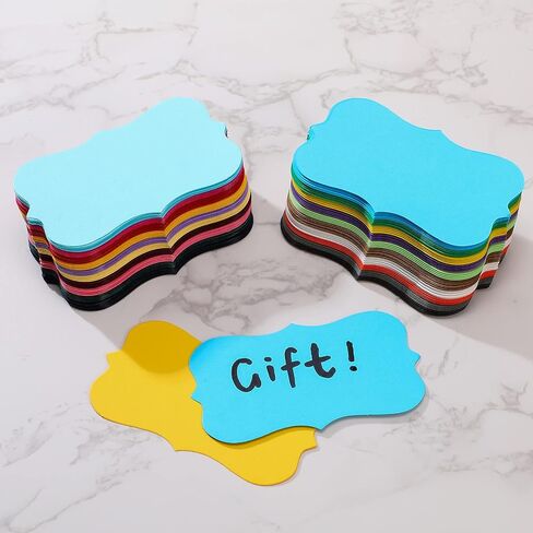 Yexiya 200 Pcs Blank Index Cards Printable Kraft Business Cards Multi Colored Note Cards Colored Flash Cards Colorful Cardstock Notecards for Studying Paper Study Word Card (White,3.5 x 2 Inch) in Kuwait