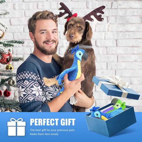 لعبة الكلب المخملية من روزاوي - تصميم رائع للببغاء، سروال قصير ناعم مع ملمس الأناناس، لعب تفاعلي للكلاب in Kuwait