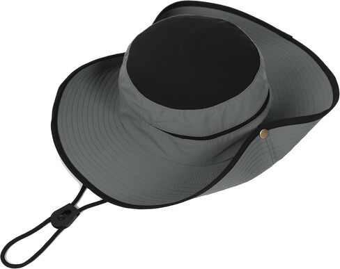 Wide Brim Sun Hat for Women and Men UPF 50+ Packable Mesh Beach Bucket Hats in Saudi Arabia