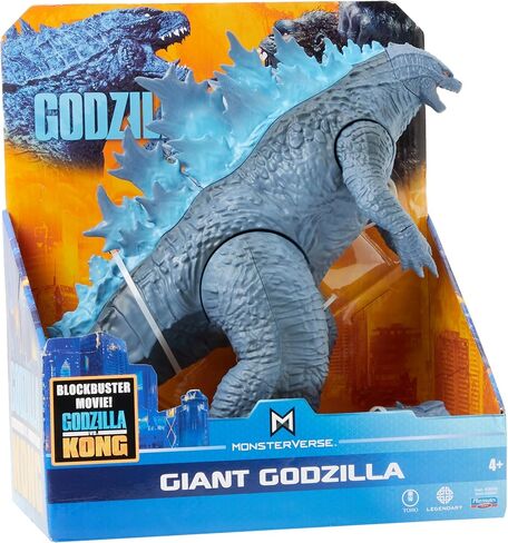 MNG06100 Godzilla vs Kong مجسم ميجا 13 بوصة - ميجا كونج مع أضواء وأصوات، أسود in Kuwait