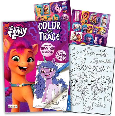 My Little Pony Coloring and Activity Book Bundle with Coloring Book, Play Pack, Stickers and More in Saudi Arabia