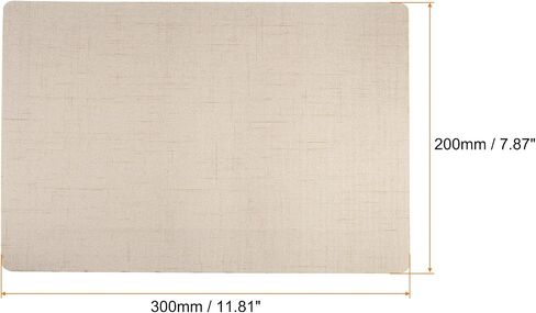 HARFINGTON 2Pcs Fabric Repair Patch 7.8"x11.8" Fine Linen Self-Adhesive Patch for Sofa Clothing Cushion Pillow, Beige in Saudi Arabia
