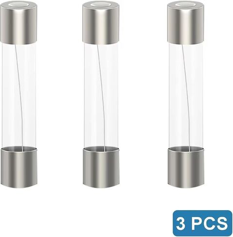 3 PCS WB27X11138 Microwave Oven Fuses | 20A Fuses for GE JVM3160DF4CC JVM3160DF2CC JVM3160DF4BB JVM3160DF3BB JVM3160RF3SS JVM3160EF2ES JVM3160EF5ES Microwave Oven in Saudi Arabia